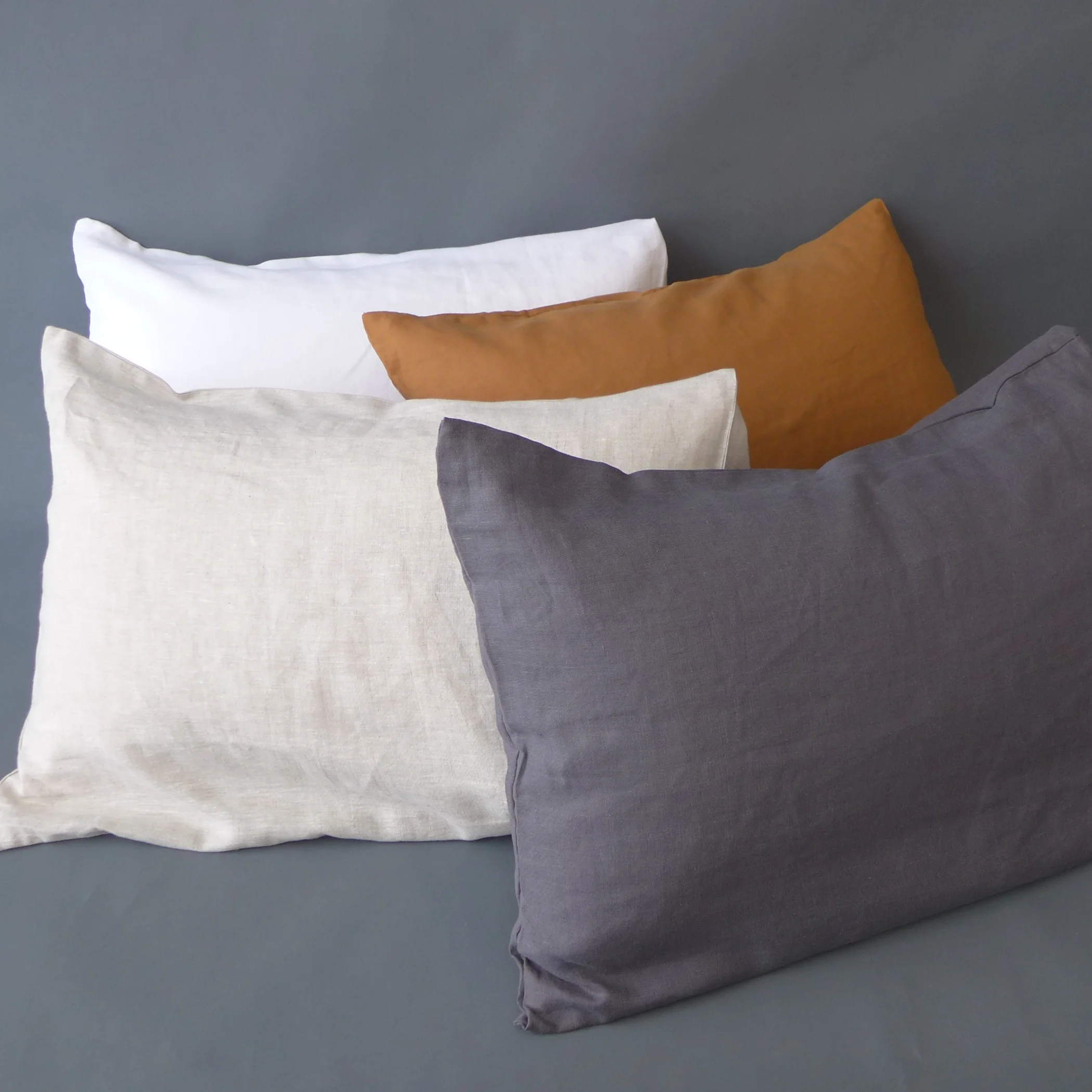 Envelope European 100% Flax Linen Pillow Case