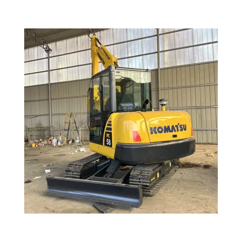 Komatsu Japanese 5 Ton PC58 used excavator and PC55MR PC56 PC60 PC110 used mini digger for sale
