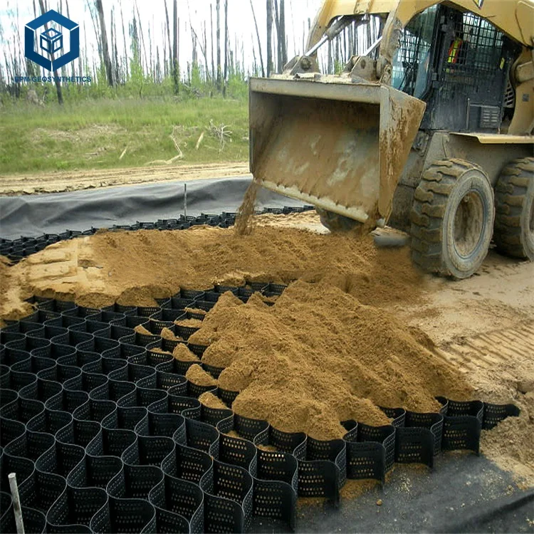 Road Construction Material Geocell Stabilisateur Gravier Stabilizzatore Ghiaia Dirt Locker