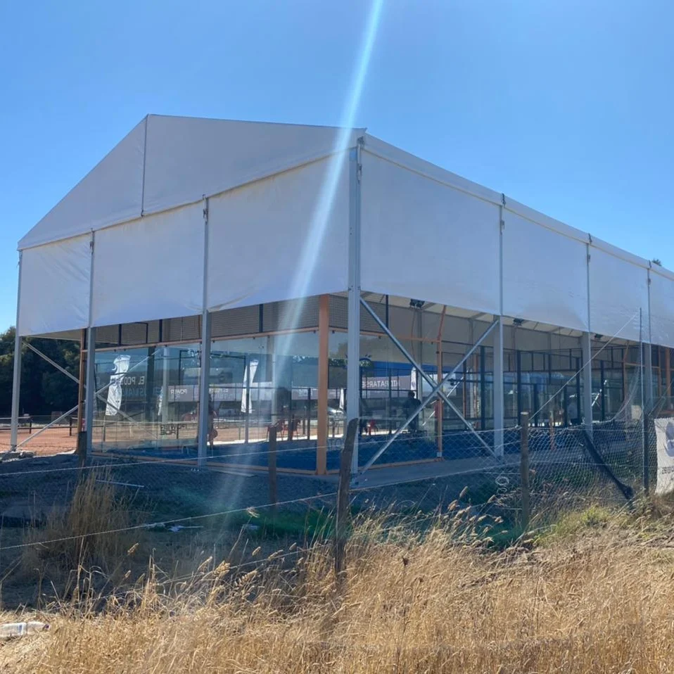 Best sale 14x45m Padel Court Roof Tent Aluminum Frame Sport Tent