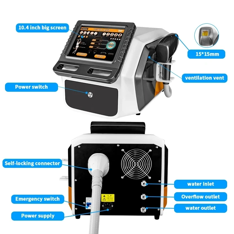 Alexandrite laser Epilator Ice Platinum Diode Laser 755 810 1064 Deka Laser Alexandrite Permanent Hair Remover