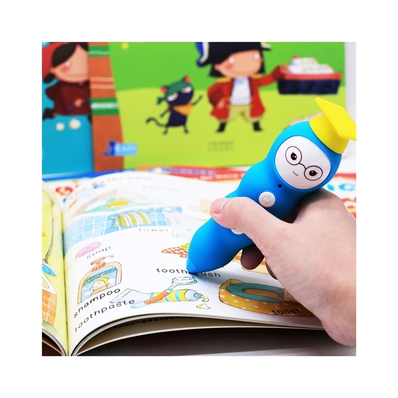 Оптовая продажа, новинка, Лидер продаж, говорящая и Читающая ручка, умные говорящие книжки на английском языке для детей