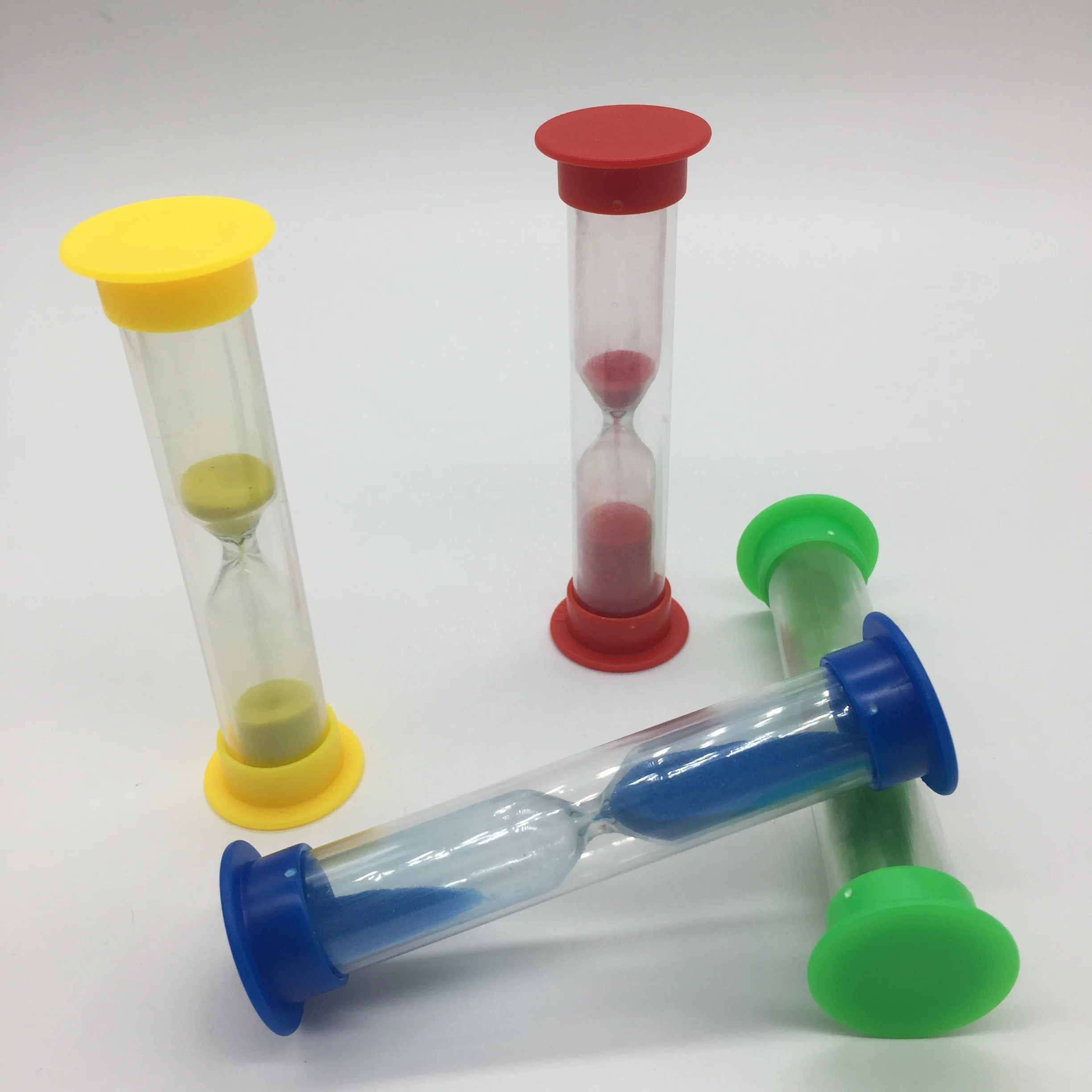 Пластиковый песочный таймер маленькие песочные часы 30s/1/2/3/5/10 минут декоративные