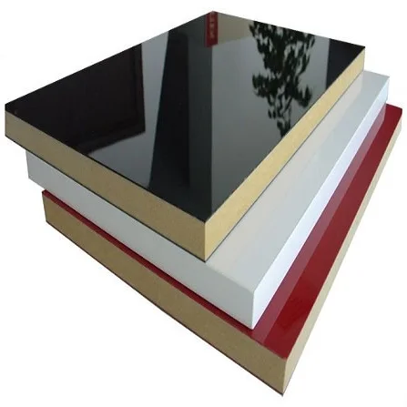 Edlon High Gloss MDF Core Acrylic Faced Coated Board