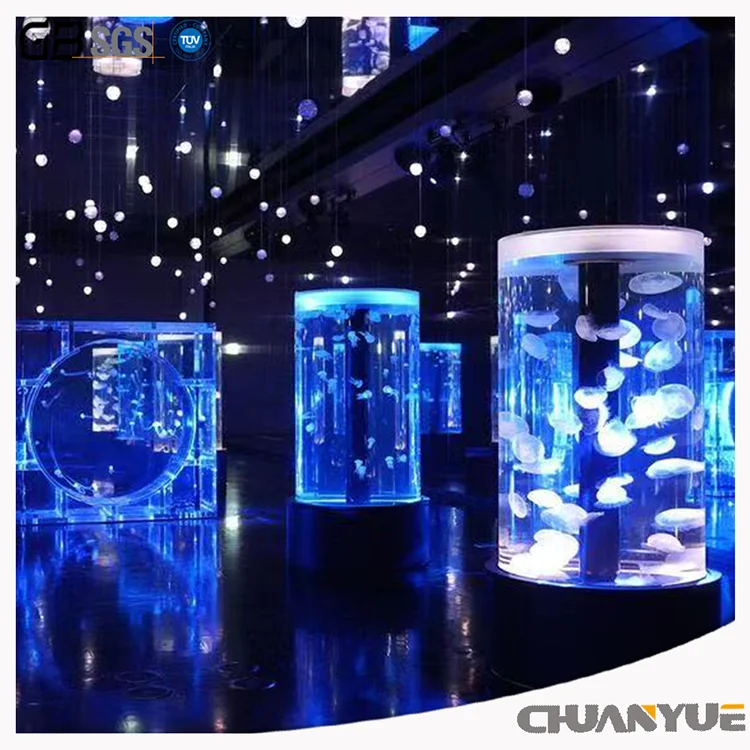 Aquarium Simple Style Cylinder Isolation Acrylic Fish Tank acrylic plexiglass sheet