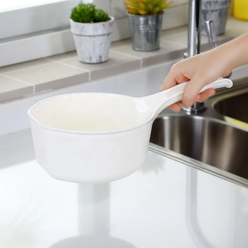 PP bath ladle dippers shower bucket water bath scoop bathroom water scoop cup home essential plastic water ladle