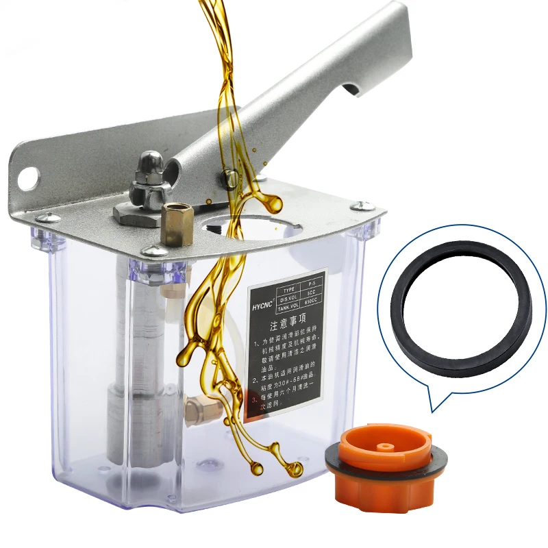 Manual Hand Oil Well Pump Motor 0.6l Automatic Lubricating for Cnc Machines