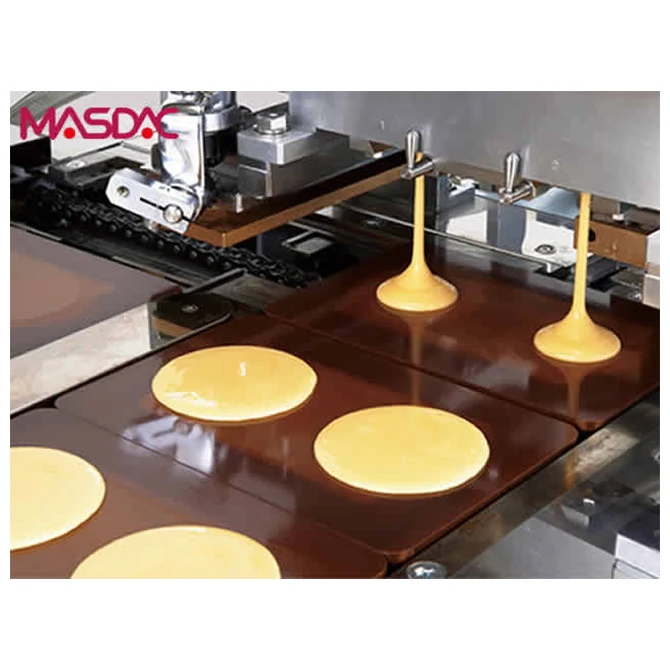 Japanese Easy Operation Dorayaki Bubble Waffle Maker Cake Bakery Production Machine