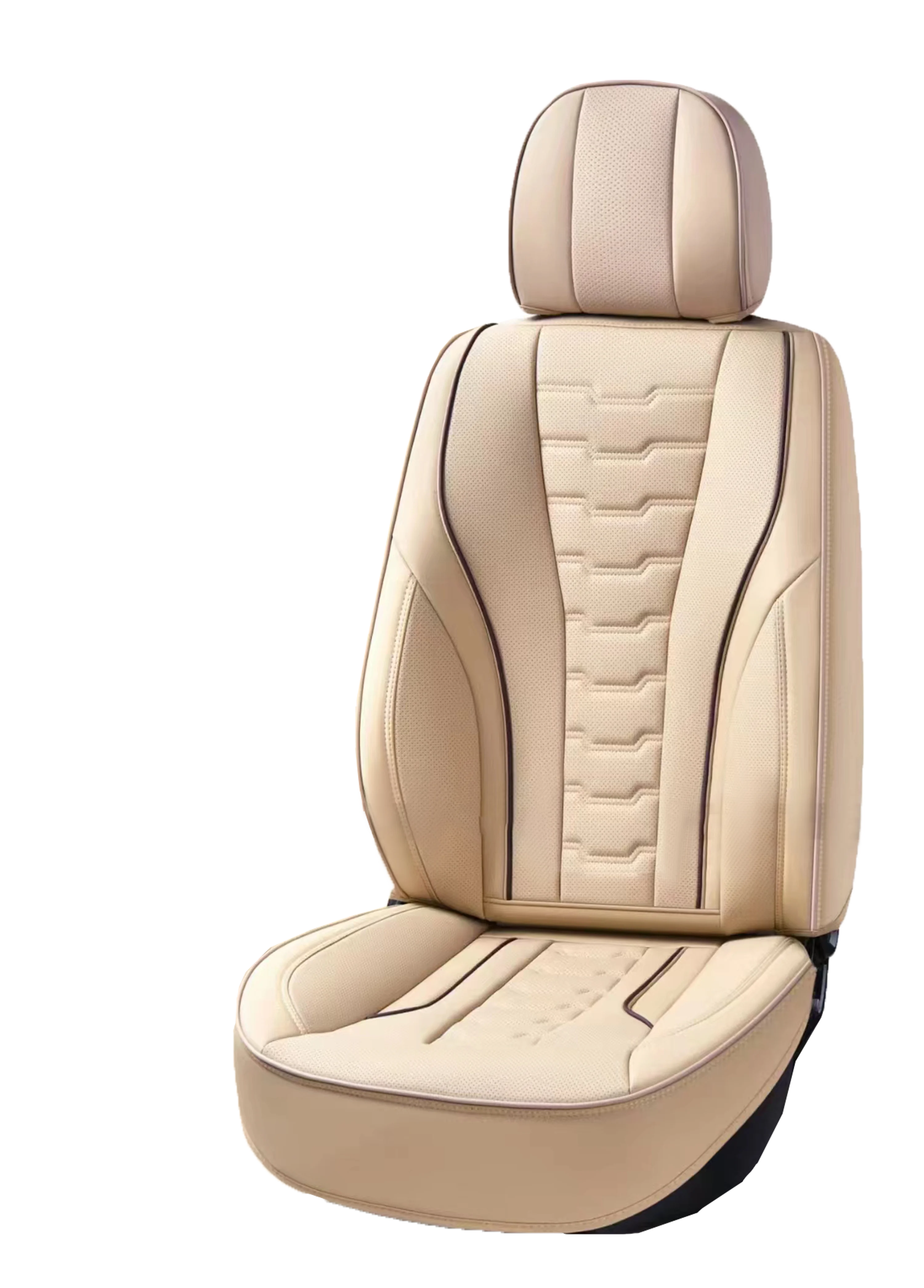 Universal all-inclusive risk-free mesh fabric nappa skin breathable car seat covers