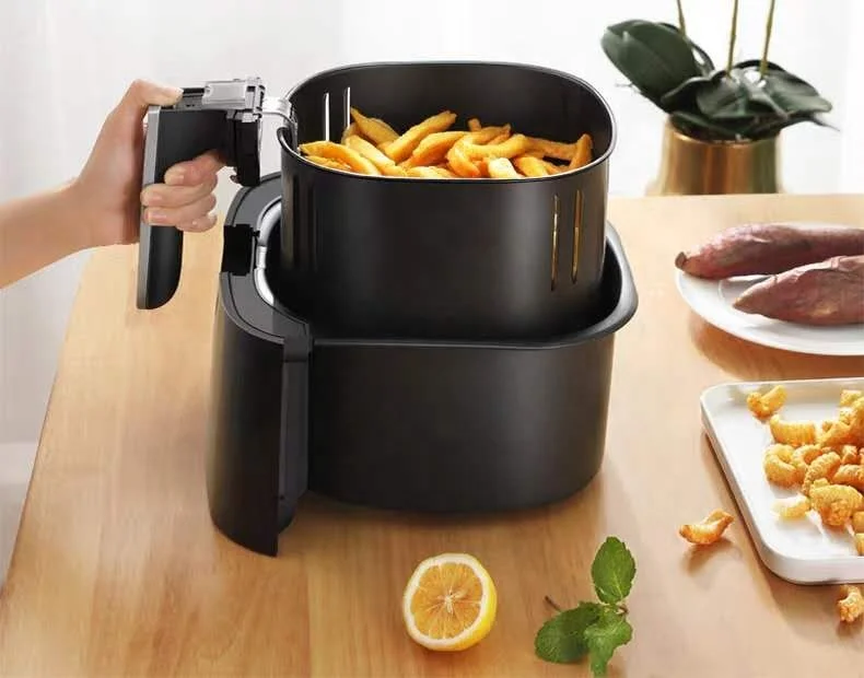 Home Appliances Air Fryer,3.5L Multi-function Intelligent mechanical  Electric Fryer,Oil-free and Non-stick coating