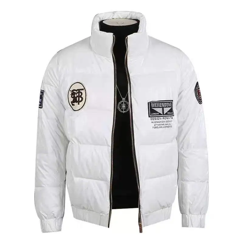 Custom Down Men Camo Thermal White Duck Down Waterproof Windproof Hooded Winter Coat Winter for Men Waterproof