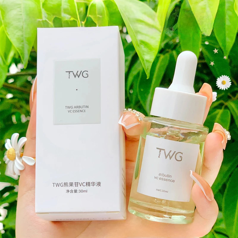TWG Vitamin C serum skin care  Skin Brightening Face Serum Hydrocotyle Skin Smoothing  Whitening Arbutin  Vitumin C Serum