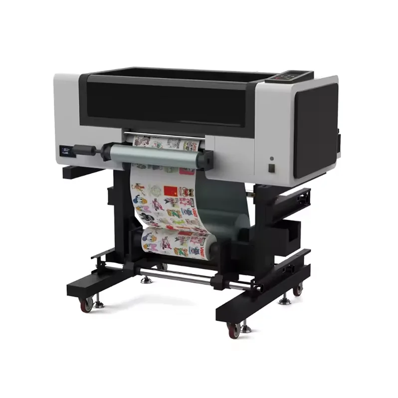 Unic Multicolor Uv Inkjet Printer Roll To Roll 30 60 cm Film Sticker Printer Machine A3 60cm Uv Dtf Printer With Laminator