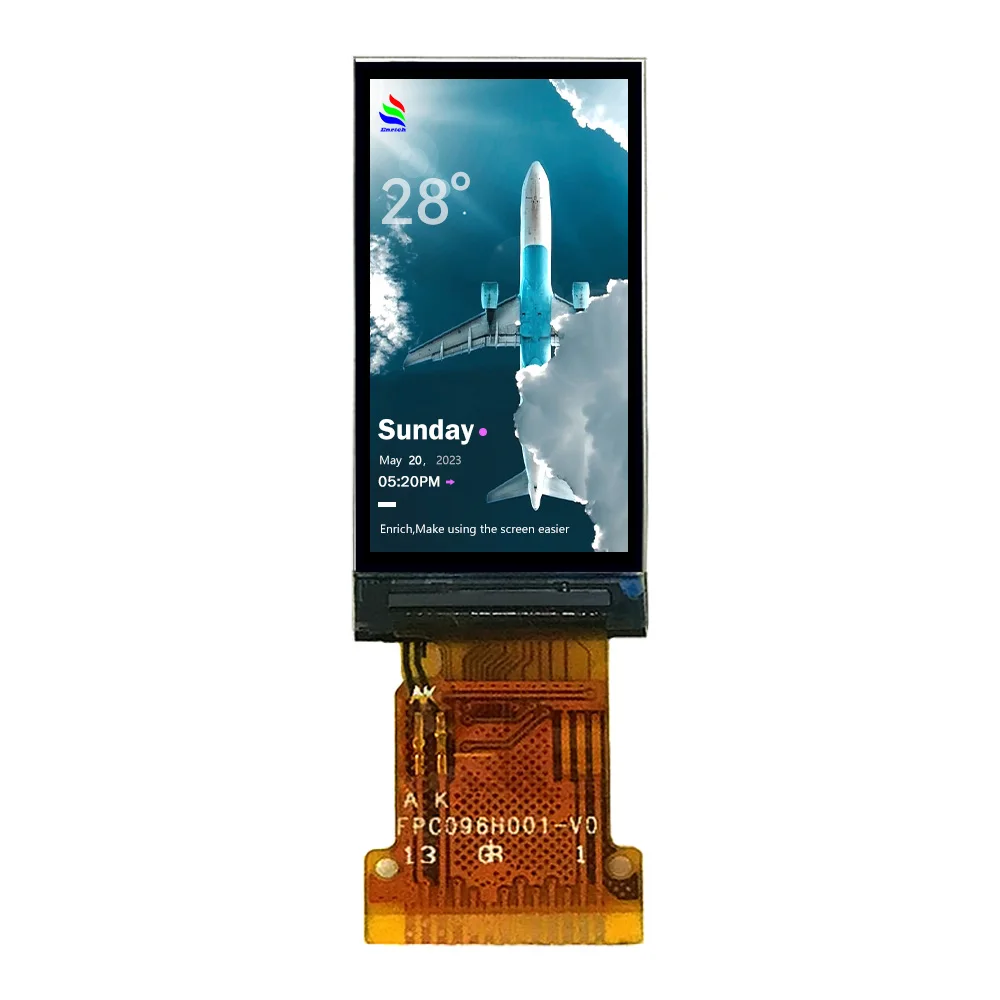 Small Size 0.96 TFT LCD Display 80x160 Resolution SPI Interface 0.96 Inch TFT LCD Module