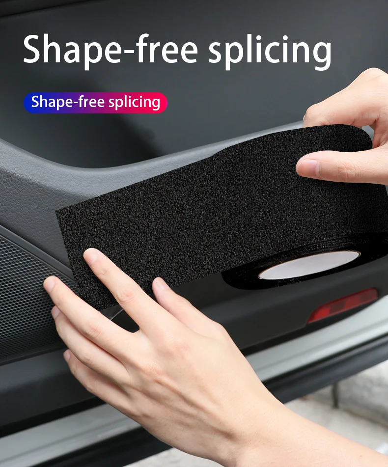Universal Transparent Peva Anti Slip Grip Tape Car Trunk Threshold Edge Door Sill Protection Film