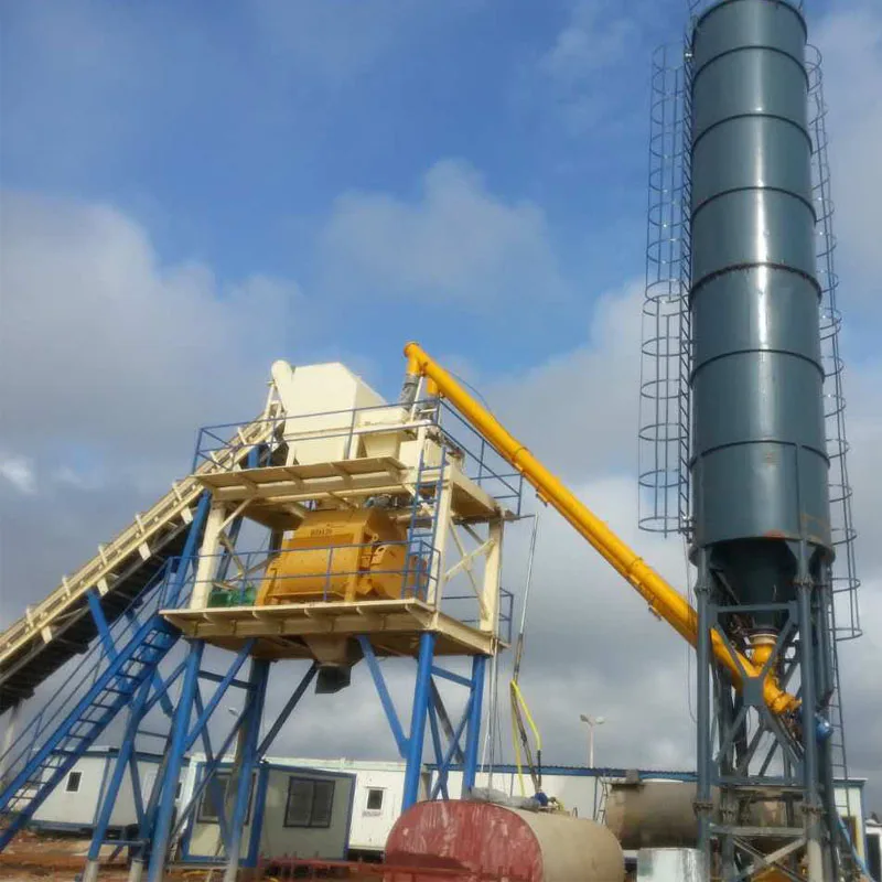HZS50 Concrete Mixing Plant Road Works Beton Mixing Plant Price Modular Concrete Mixing Plant Factory