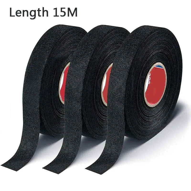 Original Tesa 51608 Car Cloth Tape Flannelette Public Wire Harness Engine Room Temperature Resistance Tape