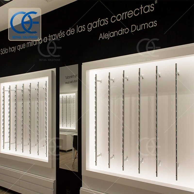 Fashion Eyewear Shop Display Shelf Modern Optical Shop Counter Beauty Sunglasses  Display Rack Beauty Optical Store Display