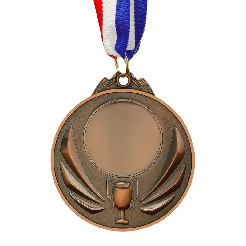 Sport Medal With Ribbon Medal Champions League Blank Medal Winning Commemorative Gift