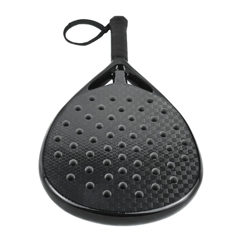 Factory High Quality Customized Premium Paddle Pala Padel Professional Carbon Fiber Beach Tennis Racket