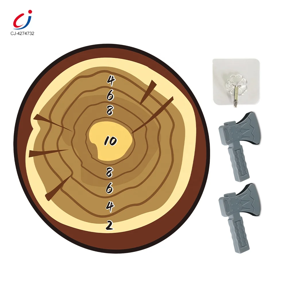 Chengji axe Trowing Wall Target Yard Toss Dartboard Sticky Sports Throw Educational Board Toy Throwing Games