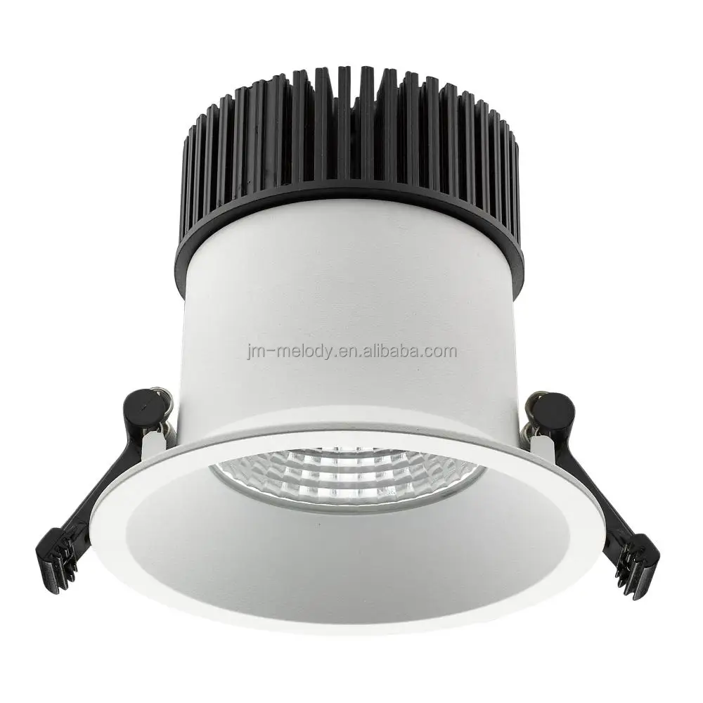Waterproof IP65 LED Downlight Light 28w 35w Recessed Spotlight hole Cut 140mm 200mm 210mm 230mm 240mm 0-10V DALI triac dimmable