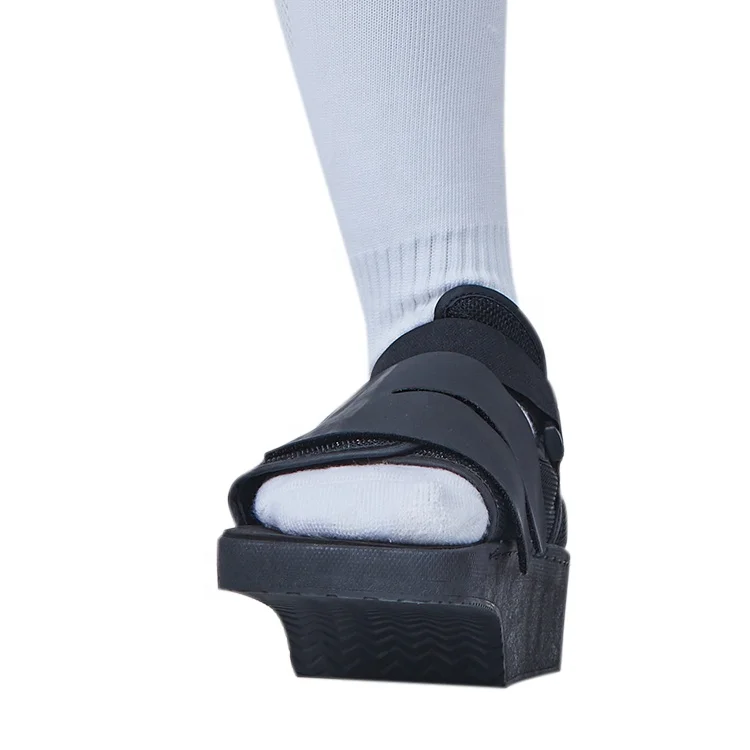 Square Toe Ortho Wedge Healing Shoe for Post-Op Foot Care