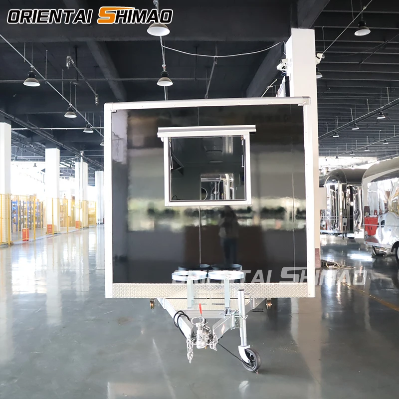 Dot usa mobile restaurant coffees hot dog verified uk vintage food truck pizza fully equipped food trailer