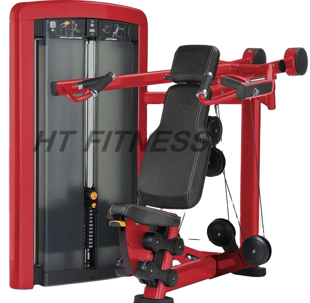 Factory Direct Supply Gym Machine Commercial Strength Fitness Equipment Shoulder Press With Pin Load