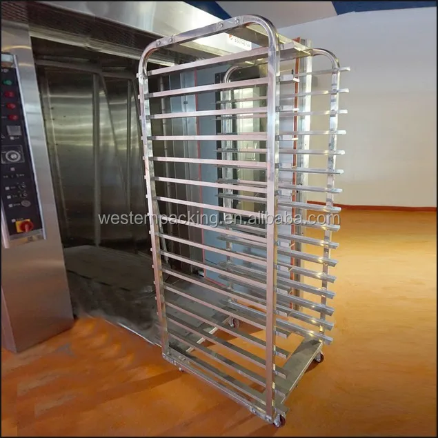 Bakery Rotary Oven, rotating bakery ovens, 64 trays Diesel Rotary Oven