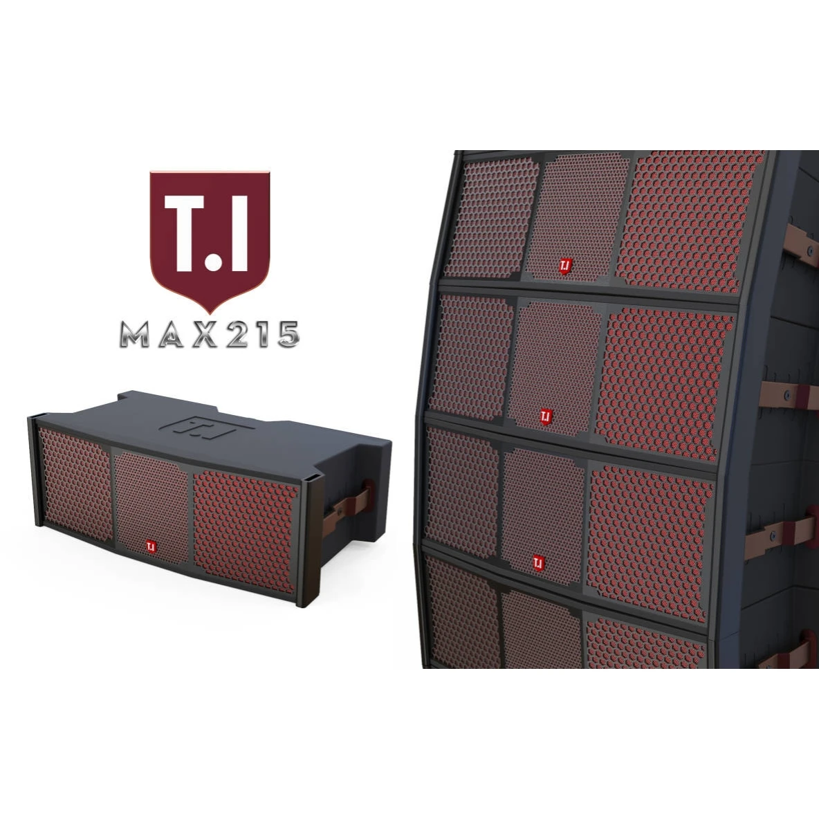 Max-215 Line array dual 15 woofer three way pro audio system, passive, outdoor show, sound system, dj equipment, amplifier