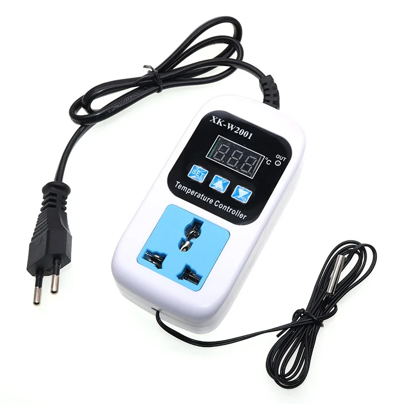 XK-W2001 electronic temperature control socket automatic switch adjustable digital display