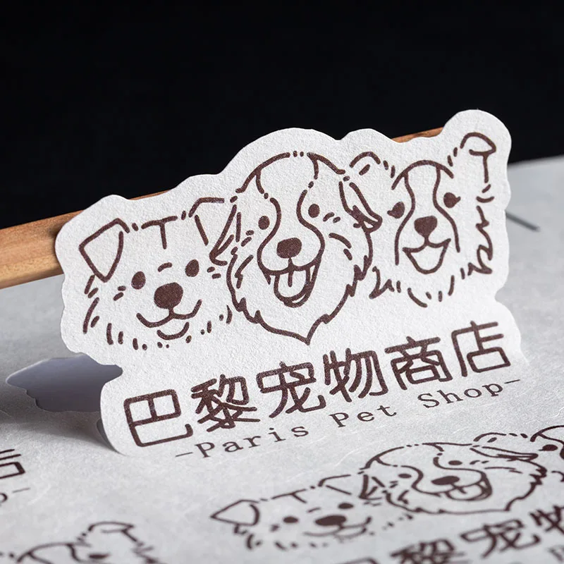 Custom labels sticker with logo  label printing  business stickers