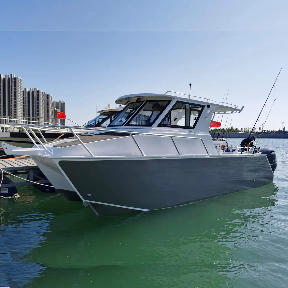 Stable Catamaran CAT790 7.9m/26ft Aluminum Fishing Boat  for Sale