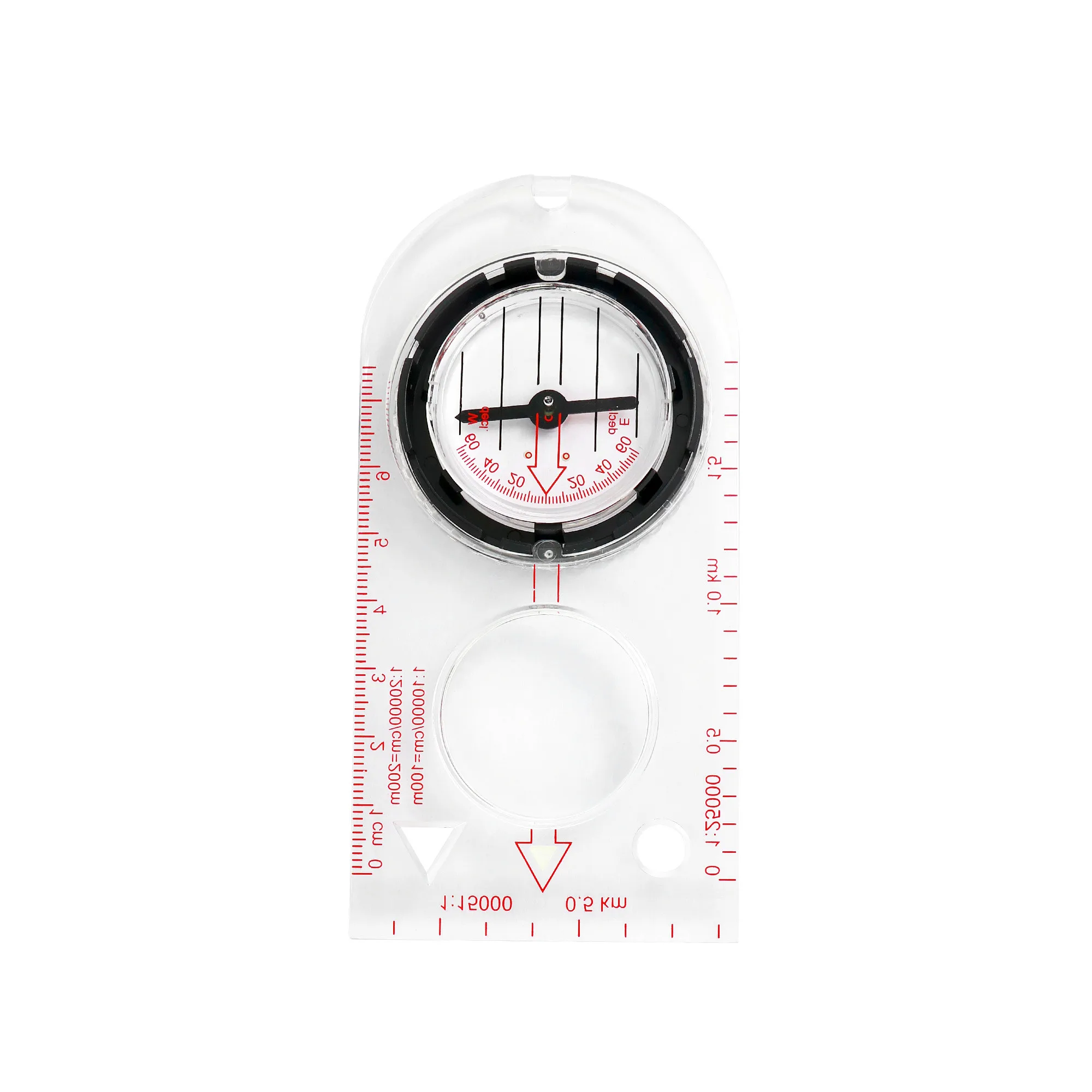 Multi-functional magnetic compass outdoor children and students luminous multi-functional waterproof compass