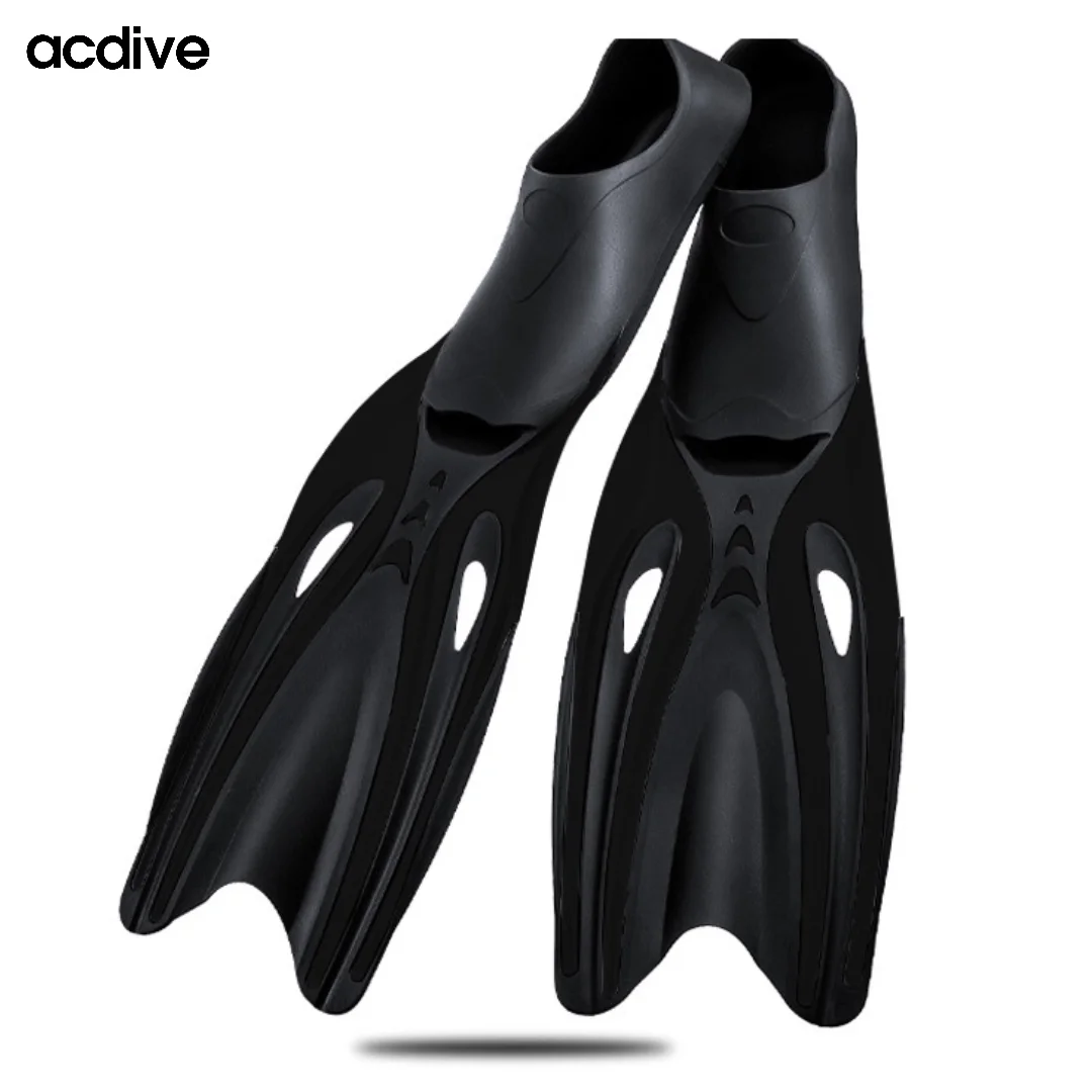 Adult Professional TPR Swimming Diving Frog Flippers Rubber Silicone Free Floating High Toughness Fins