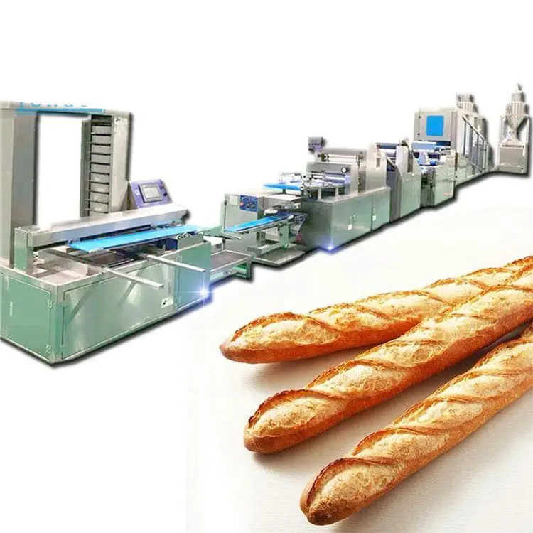 Baguette Loaf Toast Bread Bakery Production Line/toast bread tags machine/toast vending machine Top