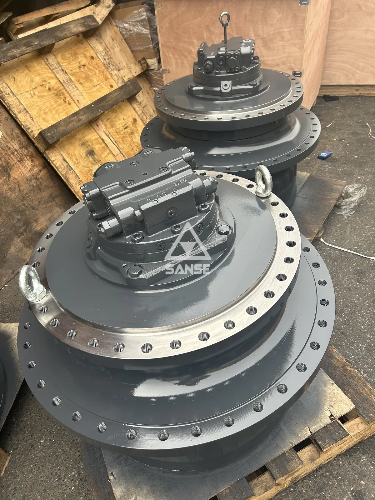 PC1250-7 PC1250-8 Final Drive Motor 21N-27-00130 Travel Reducer Gearbox Excavators 21N-60-34100 Construction Machinery Parts