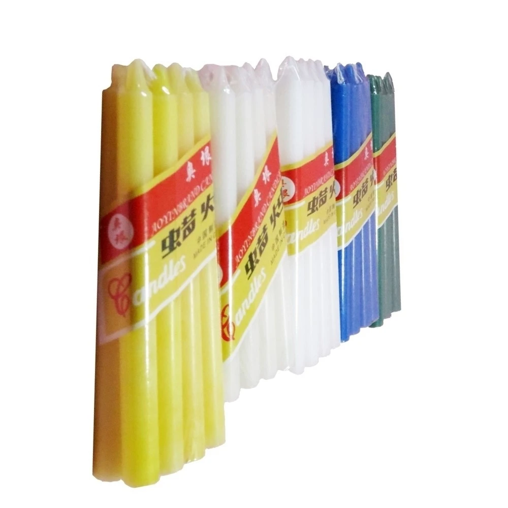 Pure Paraffin wax candle  church candle white candle wholesale