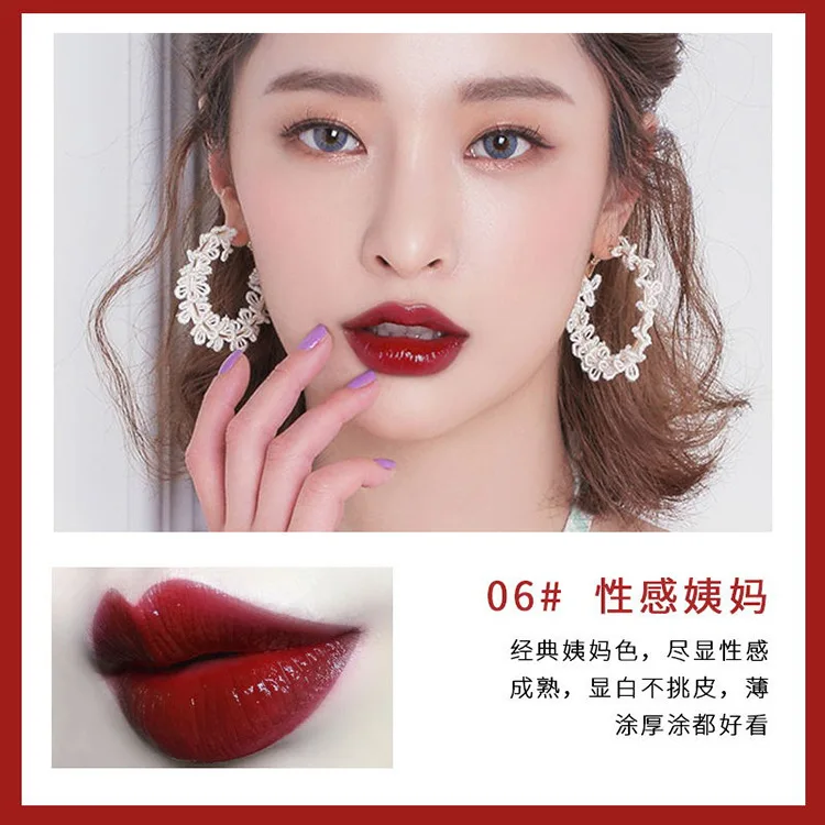 
Liquid Lipstick Pen Lip Stick Gloss Balm Cosmetic Imported Wholesale Makeup Glossy glitter lipstick Glass Transparent Labial 