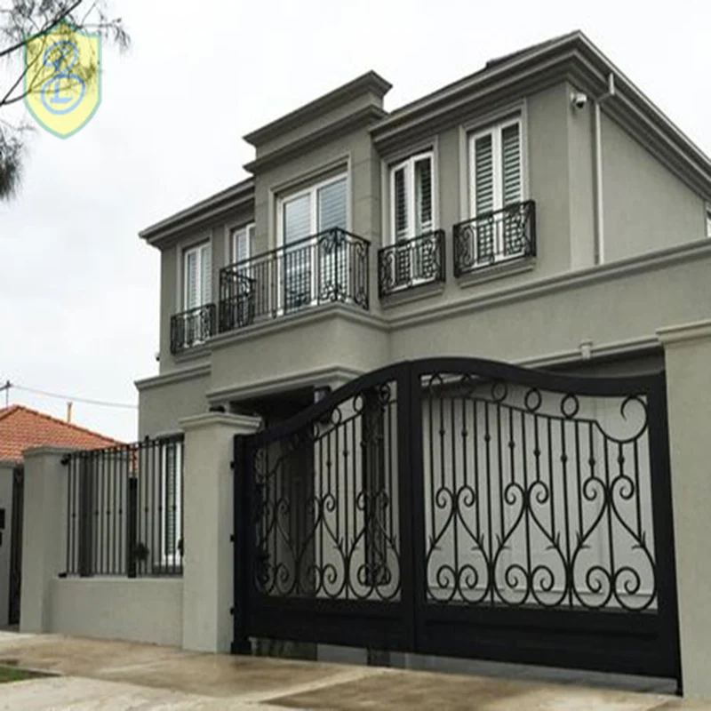 house main iron square tube wrought iron gate designs