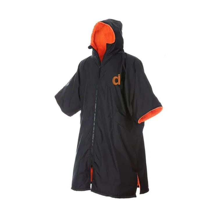 sherpa lined changing poncho robe surf poncho outdoor changing dryrobe for winter surfing