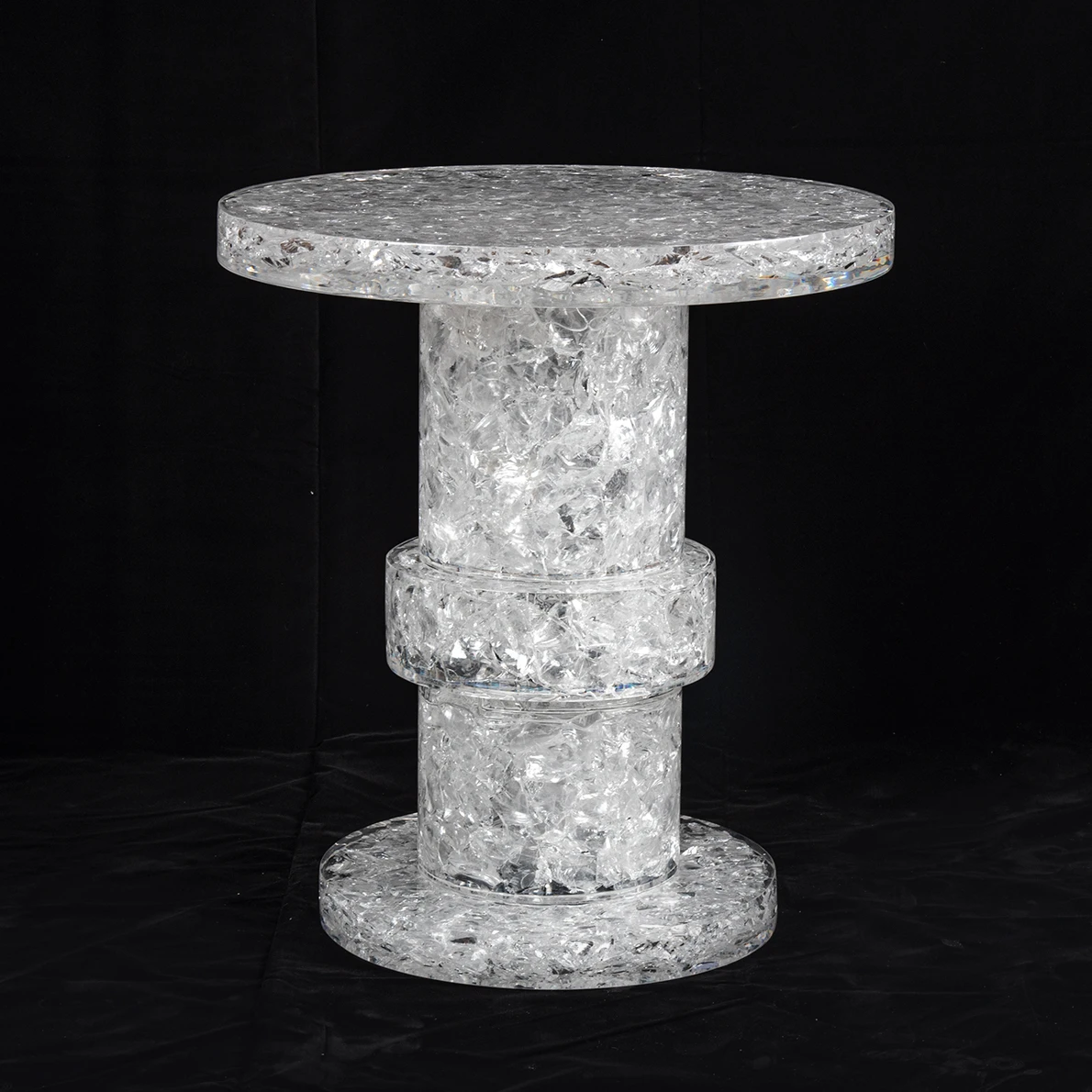 Raw edge stone split sides limestone table handcraft nordic side end set modern marble coffee table