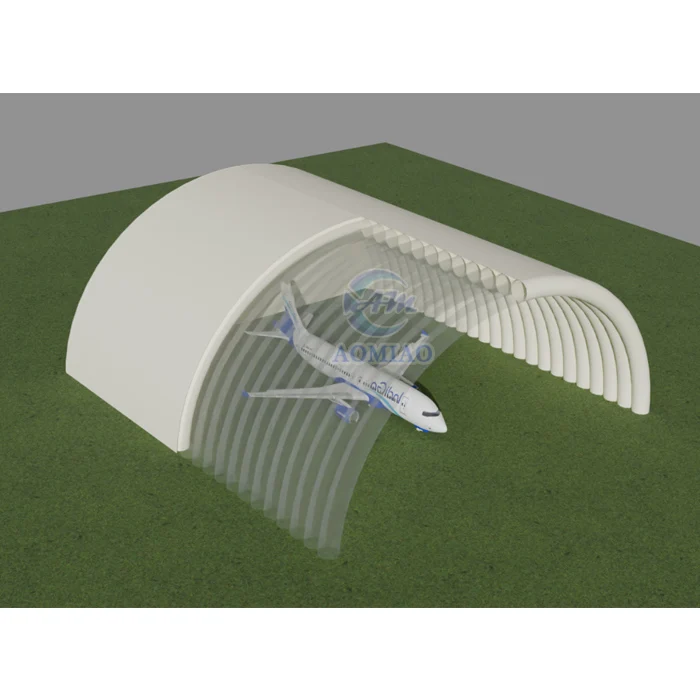 Fast Installation Large Inflatable Structure Aircraft Hangar Maintenance Warehouse