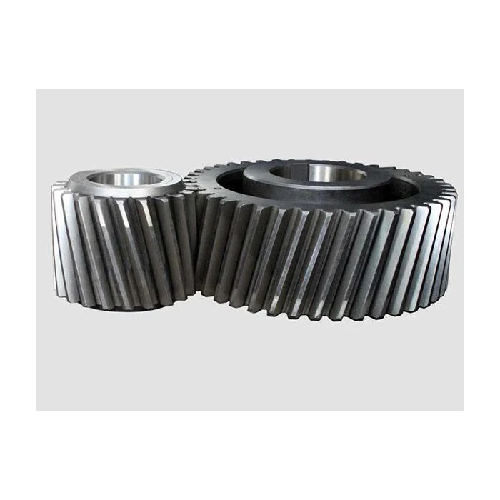 
customize machining m1.5 steel double helical gear for reducer 