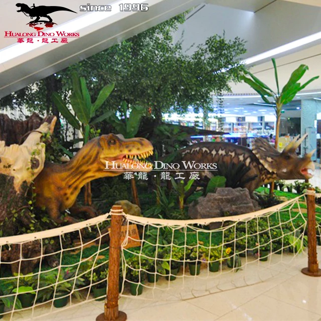 2023 Jurassic Dinosaur park playground decoration animatronic dinosaur