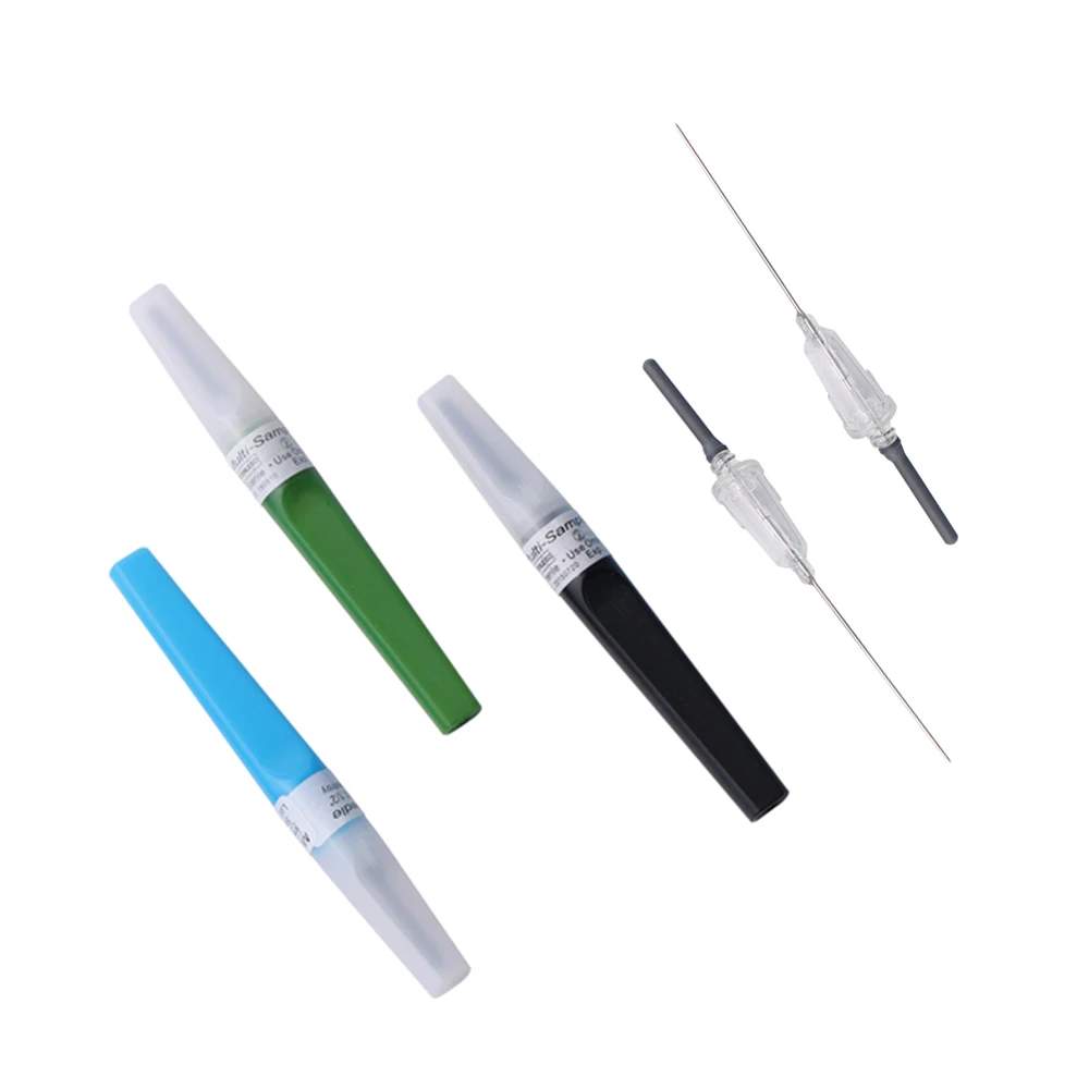 KDL Pen Type Visible Blood Flashback Customized Logo 21G 22G 23G Blood Collection Needle