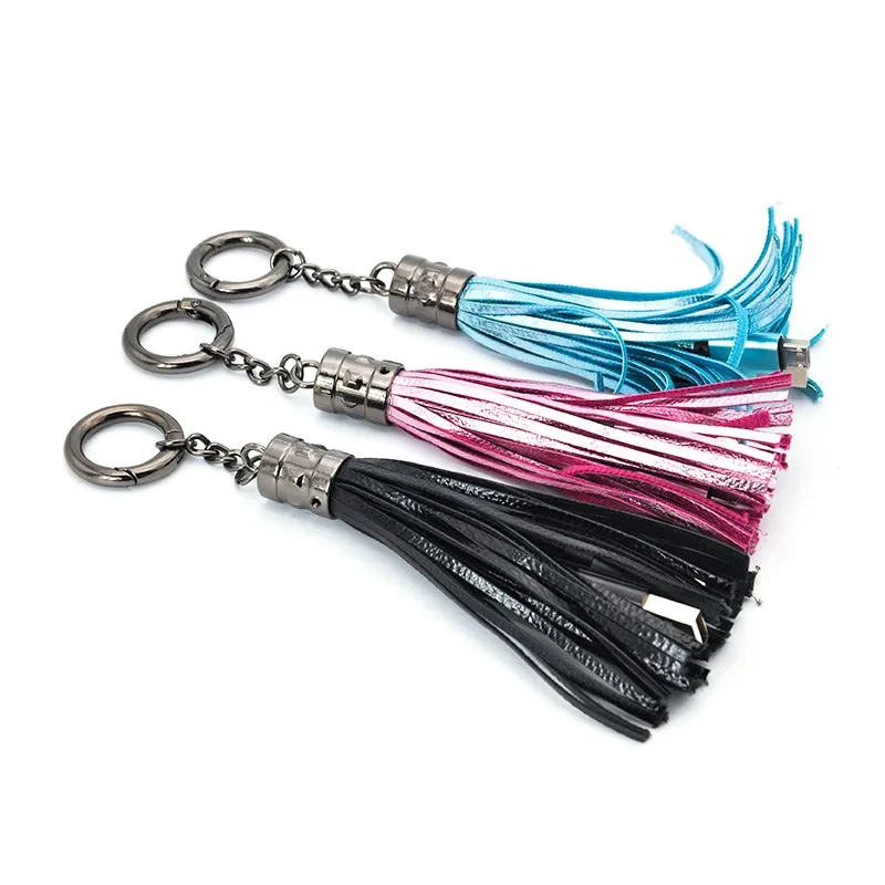 Gift use key chain for  lightning charging cable bracelet data cable USB charger cable for iphone