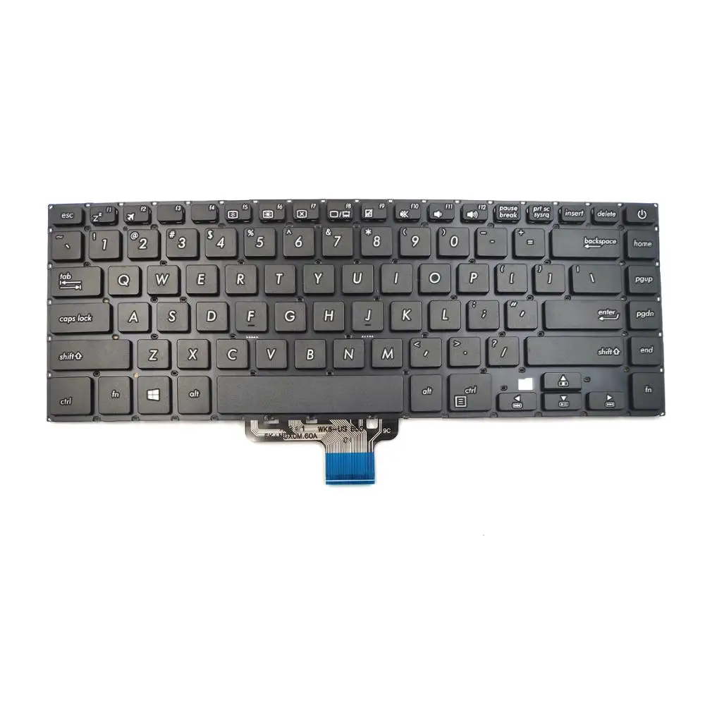 Оригинальный бренд черный цвет клавиатуры для ноутбука ASUS S510 нам S15 S510U S510UA S510UA-DS51 S510UA-DS71 S510UA-RB31