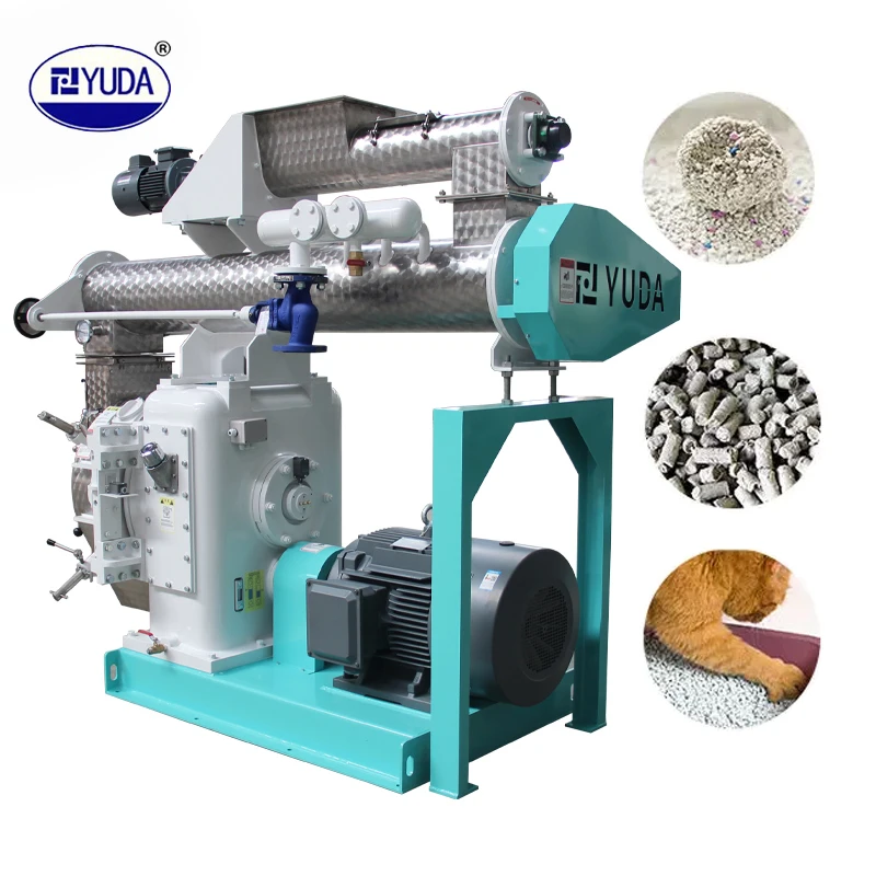 YUDA High Capacity Cat Litter Pellet Machine For Making Pine Pellets For Cat litter